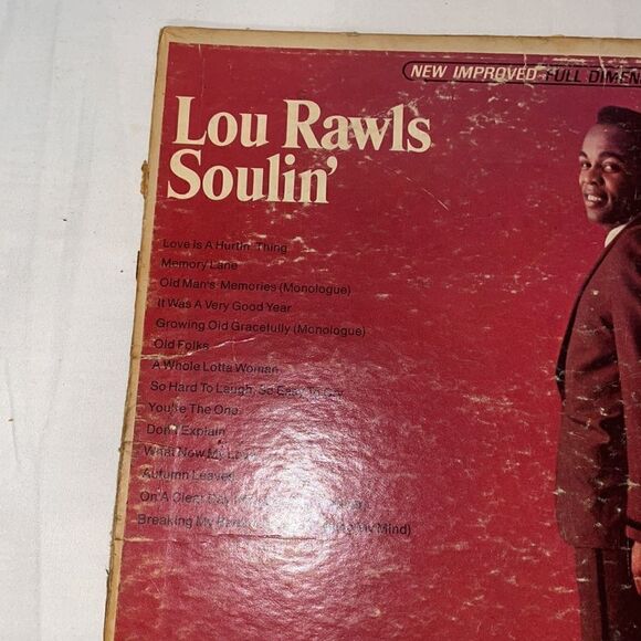 Lou Rawls vinyl Record soulin’ - Picture 2 of 9